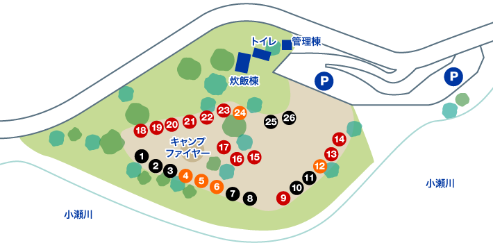川真珠貝広場サイトマップ